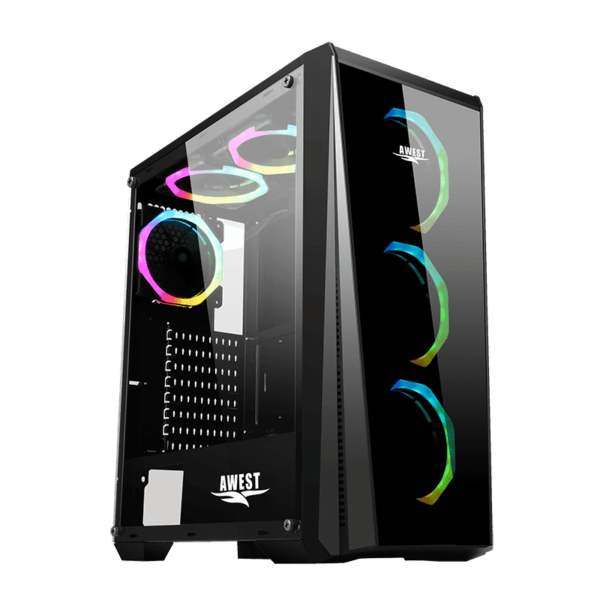Awest GT-AV01-BG 14 کیس گیمینگ اوست AWEST GT AV01 BG