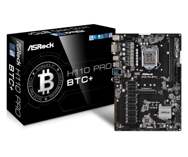 مادربرد ازراک ASROCK H110 PRO-BTC-PLUS