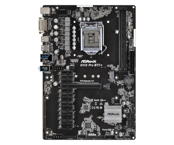مادربرد ازراک ASROCK H110 PRO-BTC-PLUS