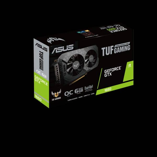 جعبه کارت گرافیک ایسوس GTX1660 TUF GAMING 6G