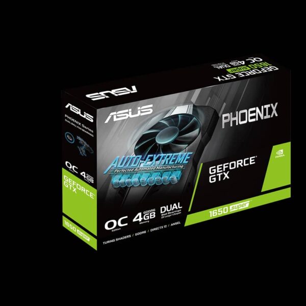جعبه کارت گرافیک ایسوس GTX 1650S PH OC 4G