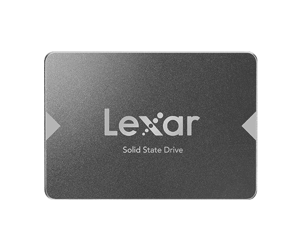 نمای روبرو از هارد هارد SSD لگسار Lexar NS100 ظرفیت 1 ترابایت