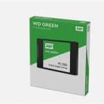 WD SSD 120G GREEN نمای جعبه