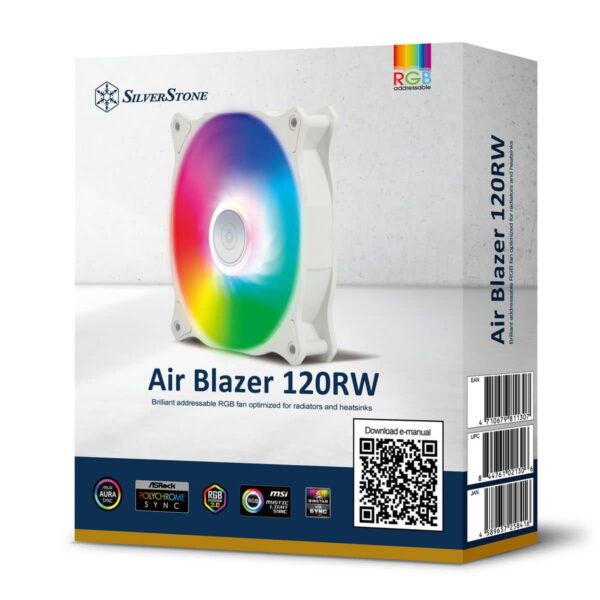 فن کیس سیلوراستون Silverstone Air Blazer 120RW