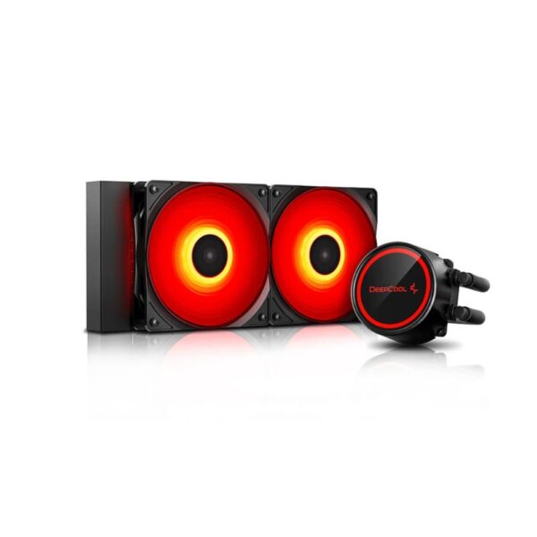 خنک کننده مایع پردازنده DeepCool GAMMAXX L240T Red