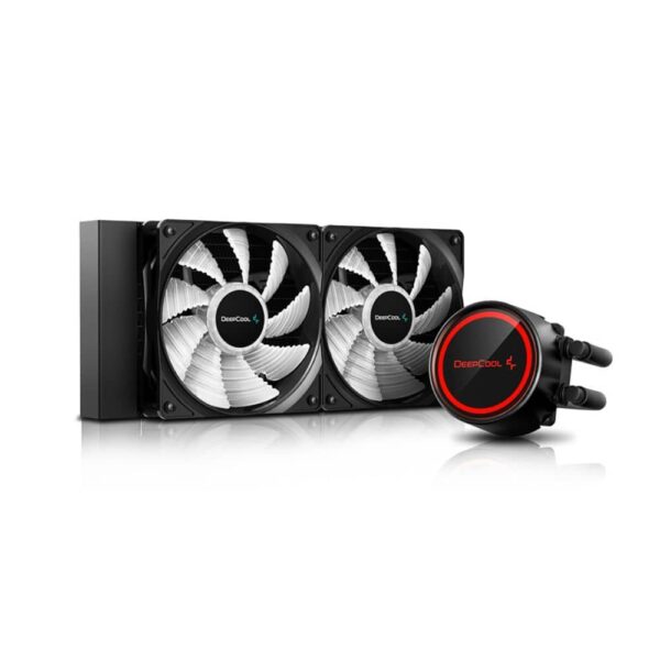 خنک کننده مایع پردازنده DeepCool GAMMAXX L240T Red