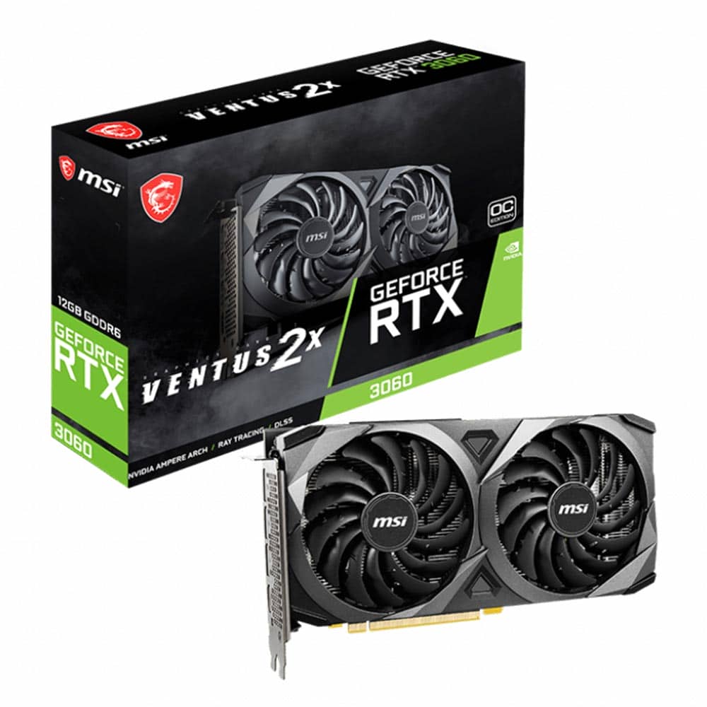 کارت گرافیک ام اس آی MSI RTX 3060 VENTUS 2X 12G OC