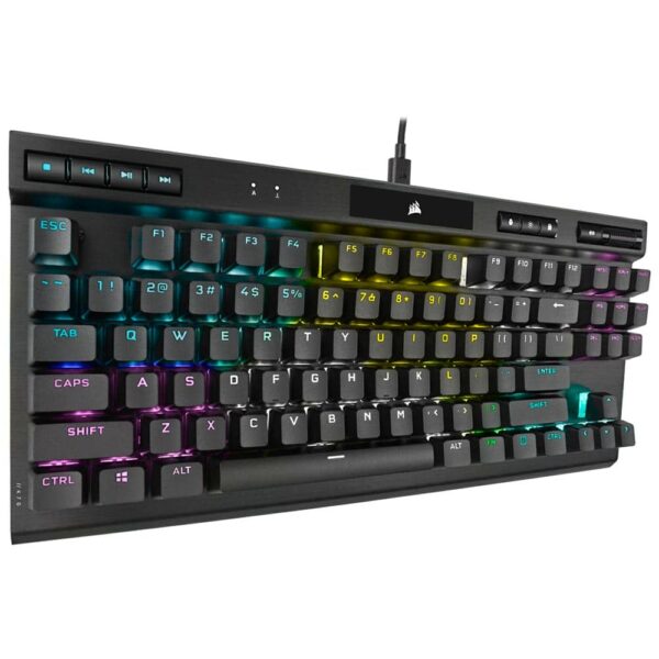 کیبورد گیمینگ کورسیر Corsair K70 RGB TKL Cherry MX Red