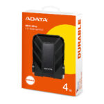 هارد اکسترنال ای دیتا ADATA HD710 Pro BLACK ظرفیت 4 ترابایت با جعبه