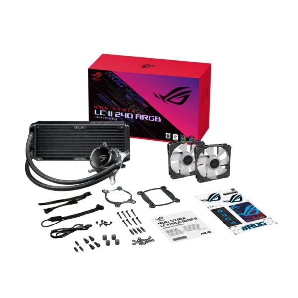 خنک کننده مایع پردازنده ایسوس ASUS ROG STRIX LC II 240 ARGB