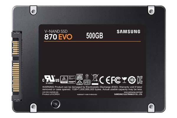 حافظه SSD سامسونگ Samsung 870 EVO SATA 2.5 SSD 500GB