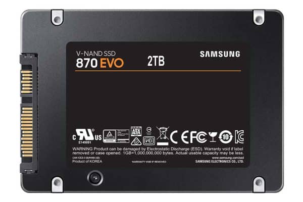 حافظه SSD سامسونگ Samsung 870 EVO SATA 2.5 SSD 2TB Memory & Storage
