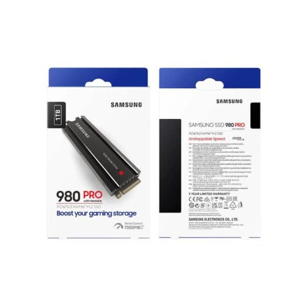 حافظه SSD سامسونگ Samsung 980 PRO with Heatsink 1TB