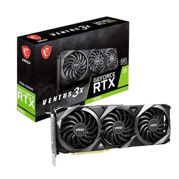 کارت گرافیک ام اس آی MSI RTX 3060 VENTUS 3X 12GB OC