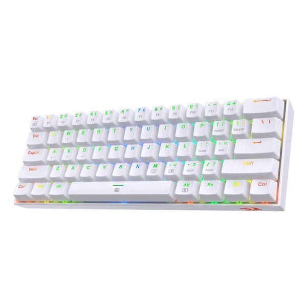 کیبورد گیمینگ ردراگون Redragon DRAGONBORN K630 Wired 60% White