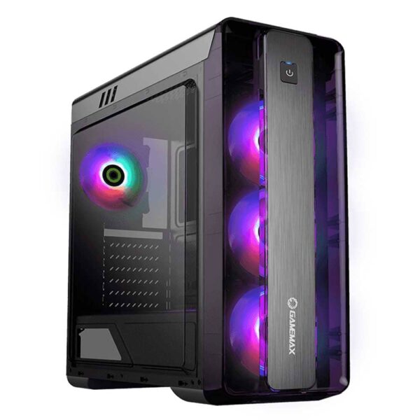 GameMax MoonLight G511 FRGB Black featured image 8121401 (4) کیس گیم مکس GameMax MoonLight G511 FRGB Black