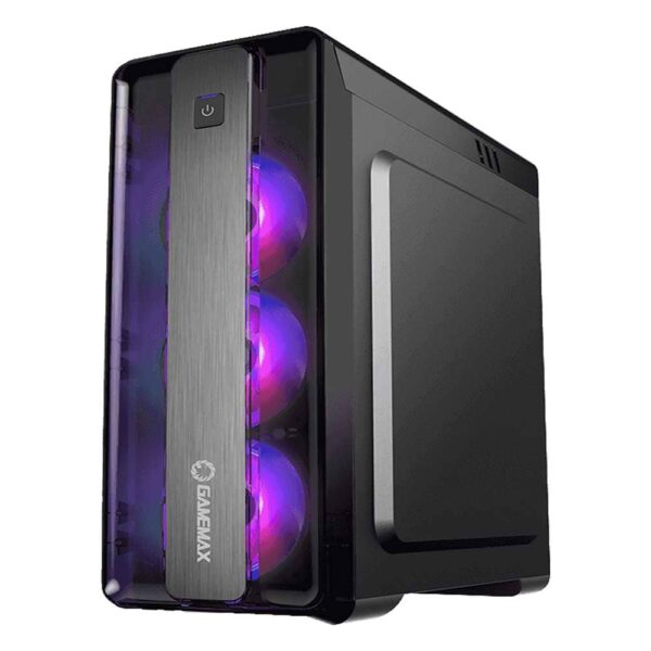 کیس گیم مکس GameMax MoonLight G511 FRGB Black