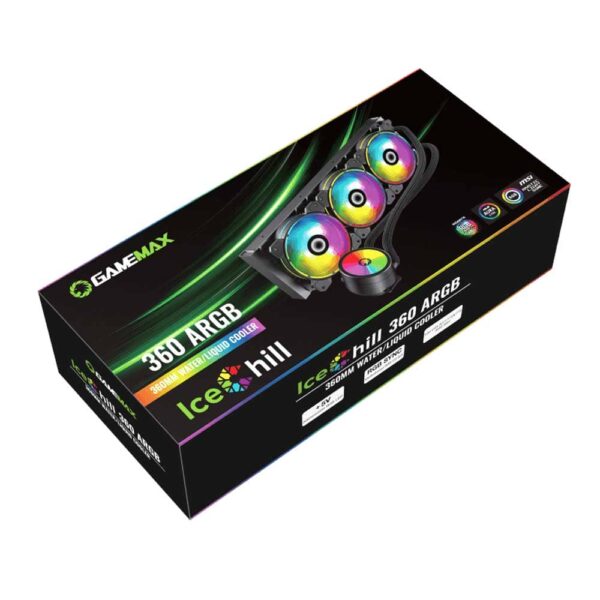 خنک کننده مایع پردازنده GameMax Ice Chill 360 ARGB