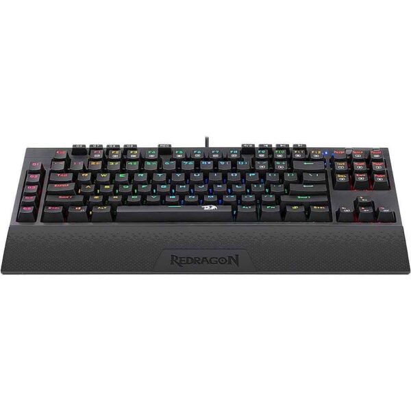 کیبورد گیمینگ ردراگون Redragon K588 Broadsword RGB Blue Switch