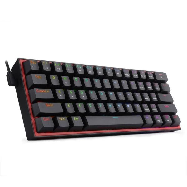 کیبورد گیمینگ ردراگون Redragon K617 FIZZ 60% Wired RGB Black