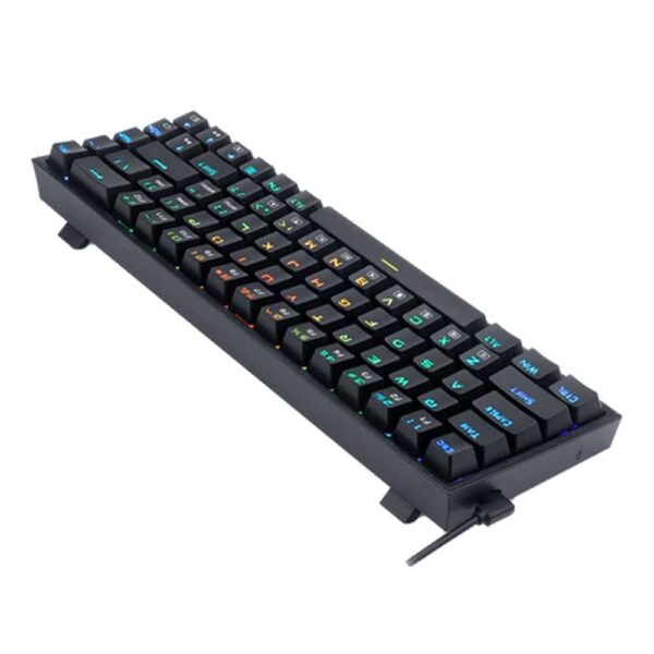 کیبورد گیمینگ ردراگون Redragon K631 Castor 65% RGB