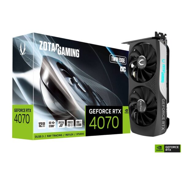 کارت گرافیک زوتک ZOTAC GAMING GeForce RTX 4070 Twin Edge OC 12GB