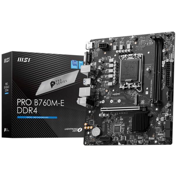 مادربرد ام اس آی MSI Pro B760M-E DDR4