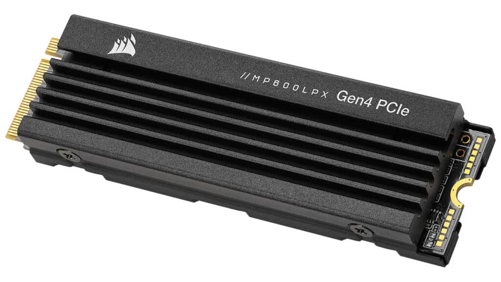 حافظه ssd مذل Corsair MP600 Pro LPX برای معرفی بهترین هارد SSD برای PS5