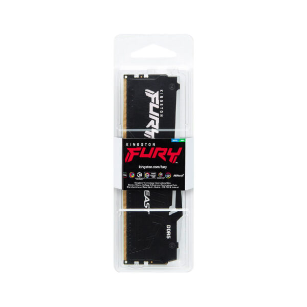 Kingston Fury Beast RGB 32GB 1×32GB DDR5 5200MHz CL40 image 2 1162023