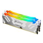 رم کامپیوتر کینگستون Kingston Fury Renegade RGB 32GB (2×16GB) DDR5 6400MHz CL34