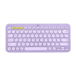 کیبورد لاجیتک Logitech K380 Bluetooth بنفش