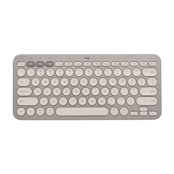 کیبورد لاجیتک Logitech K380 Bluetooth خاکستری