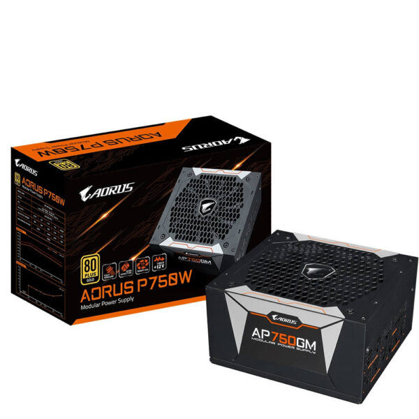 پاور گیگابایت AORUS GP-AP750GM 750W Gold Full Modular