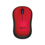 موس بیسیم لاجیتک Logitech M220 Silent red