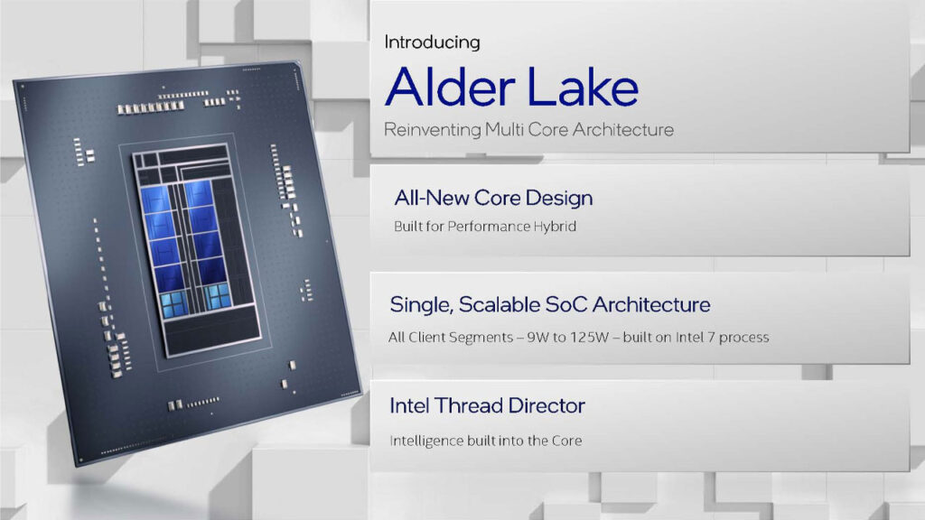 معماری Alder Lake برای نسل دوازدهم پردازنده های اینتل