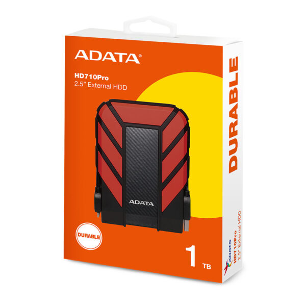 هارد اکسترنال ای دیتا ADATA HD710 Pro Red ظرفیت 1 ترابایت