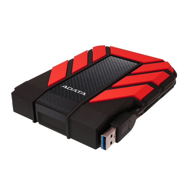 هارد اکسترنال ای دیتا ADATA HD710 Pro Red ظرفیت 1 ترابایت زاویه خوابیده