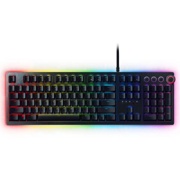 کیبورد گیمینگ ریزر Razer Huntsman Elite Purple Switch