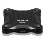 نمای درگاه هارد SSD اکسترنال ADATA SD620 Black