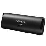 نمای کنار هارد SSD اکسترنال ADATA SE760 Black