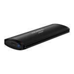 نمای درگاه هارد SSD اکسترنال ای دیتا ADATA SE760 Black