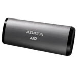 نمای کنار هارد SSD اکسترنال ADATA SE760 Grey