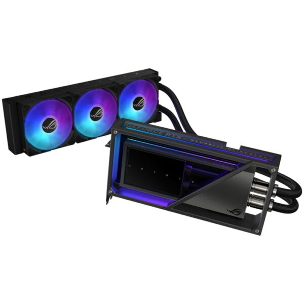 کارت گرافیک ایسوس ASUS ROG MATRIX Platinum RTX 4090 24GB از نمای جلو