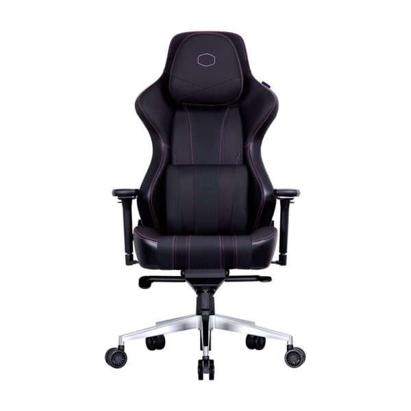 Cooler Master CALIBER X2 Black Featured Image 20240223 نمای از جلوی صندلی گیمینگ کولرمستر Cooler Master CALIBER X2 Black