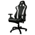 نمای از سمت چپ صندلی گیمینگ کولرمستر Cooler Master Caliber R1 White