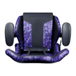 نمای از بلای صندلی گیمینگ کولرمستر Cooler Master Caliber R1S CAMO Purple