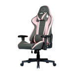 نمای از جلو سمت چپ صندلی گیمینگ کولرمستر Cooler Master Caliber R1S Rose PKG