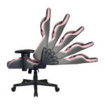 نمای از زاویه 90 درجه تا 180 درجه صندلی گیمینگ کولرمستر Cooler Master Caliber R1S Rose PKG