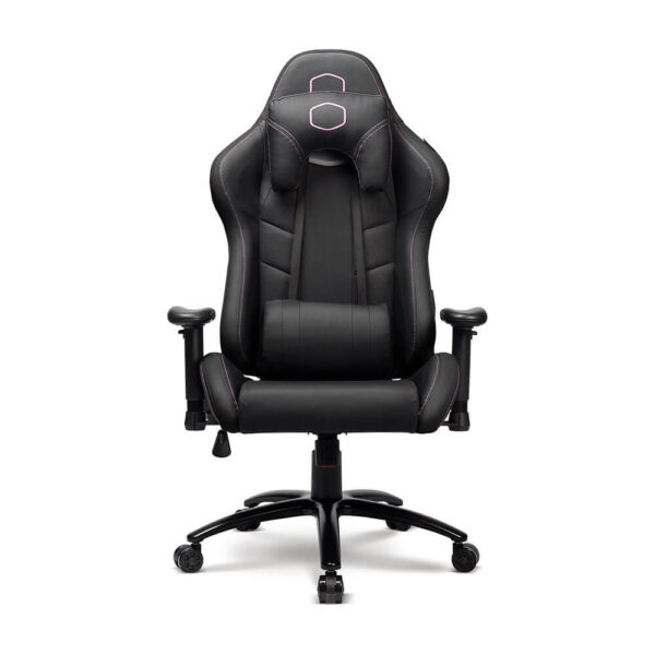 نمای از جلوی صندلی گیمینگ کولرمستر Cooler Master Caliber R2 Black