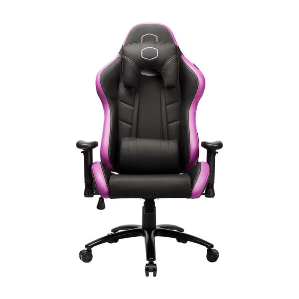 Cooler Master Caliber R2 Purple Featured Image 20240223 نمای از جلوی صندلی گیمینگ کولرمستر Cooler Master Caliber R2 Purple